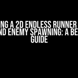 Creating a 2D Endless Runner with 3 Lanes and Enemy Spawning: A Beginner’s Guide