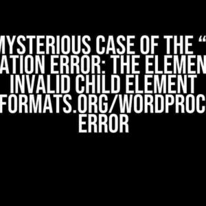 The Mysterious Case of the “Docx Validation error: The element has invalid child element http://schemas.openxmlformats.org/wordprocessingml/2006/main:rtl” Error